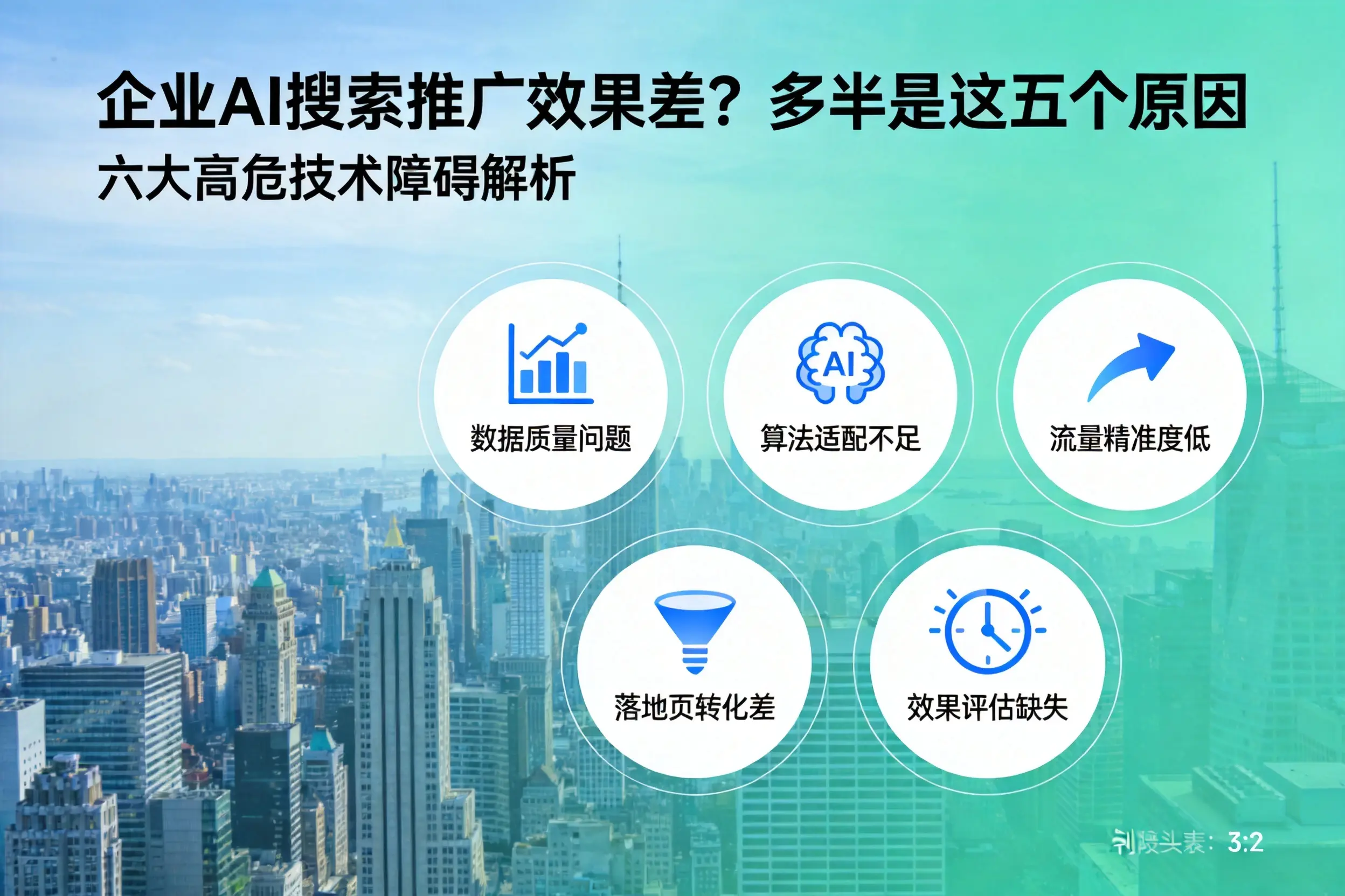 未央企业AI搜索推广效果差？多半是这五个原因
